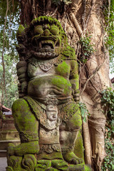 Fototapeta na wymiar Indonesia - old hindu architecture on Bali island
