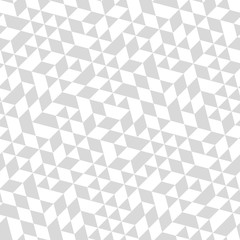Geometric pattern with and white triangles. Seamless abstract background