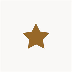 star icon flat design