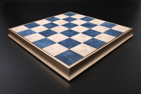 chessboard on a black background. field in the cell