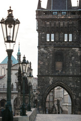 Fototapeta na wymiar Charles Bridge. Prague