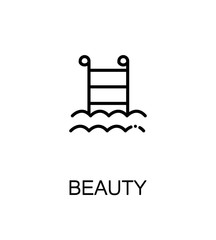 Beauty flat icon