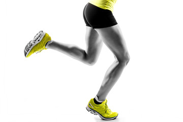 Woman's Running legs - 137179511