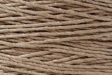 diagonal and crossing in hank packing twine