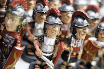 Fototapeta na wymiar Roman Toy Soldiers