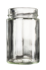 empty glass jar