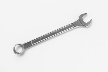 Wrench isolated on white background