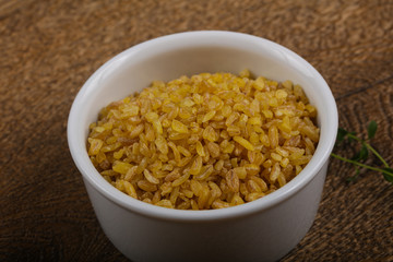 Raw bulgur