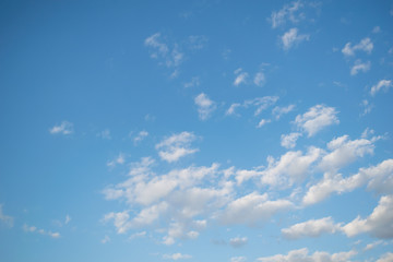 cloud with blue sky background