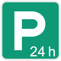 Panneau routier au Québec : Parking