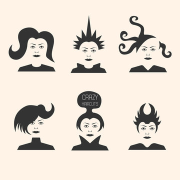 Crazy Hair Vector Images – Browse 7,351 Stock Photos, Vectors, and Video |  Adobe Stock