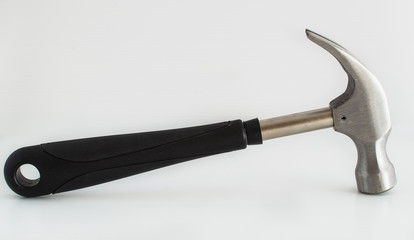 Hammer on white background