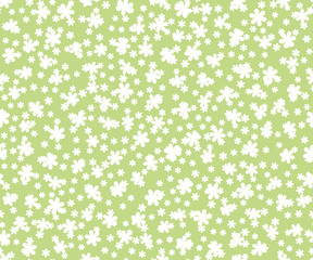 Floral seamless pattern. Fine texture with flowers
