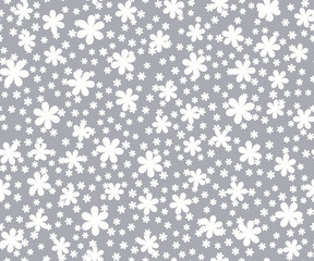 Floral seamless pattern. Fine texture with flowers