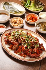 Spicy Pigs' Feet. maeun jokbal
