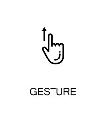 Touch screen gestures icon