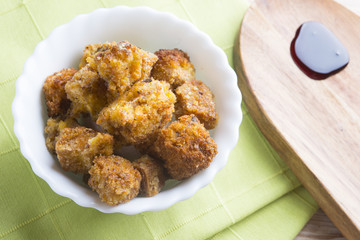 Tofu breaded