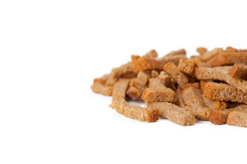 crumbs of bread croutons