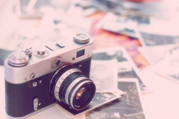 Beautiful photo of vintage camera