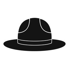 Canadian hat icon, simple style