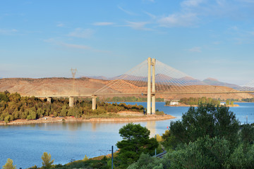 Bridge in Chalcis, Greece