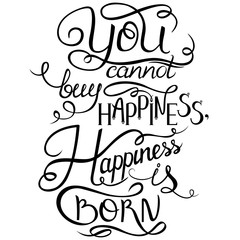 Modern hand drawn lettering. Handwritten inscriptions for layout and template.