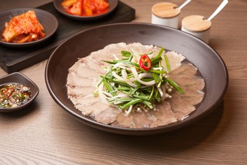 suyuk.  Boiled Beef or Pork Slices 