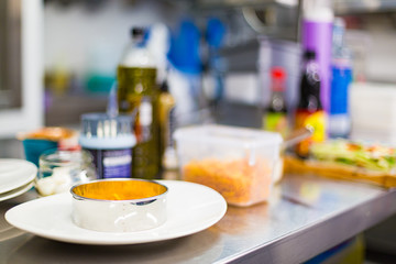 Cook Cooking in Kitchen Chef