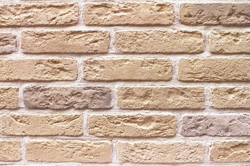 Brown retro bricks texture