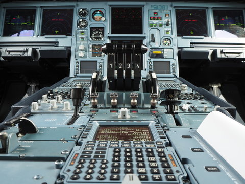A340 cockpit