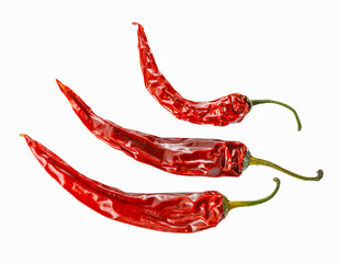 three red chilli peppers