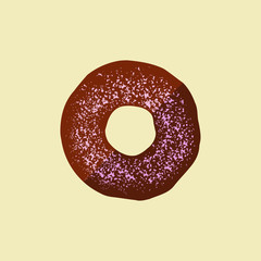 Flat donut.