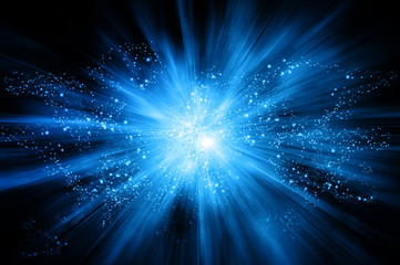 Abstract blue background