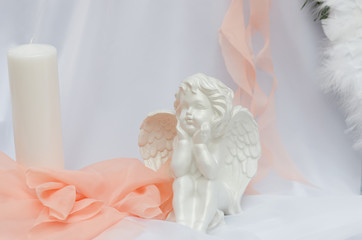 Fototapeta na wymiar Wedding decor angels