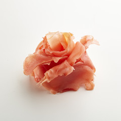 Ginger Rose on White Background