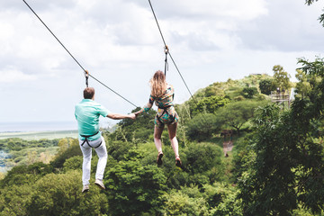 zip line Mauritius island