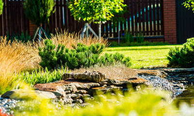 beautiful landscaping with beautiful plants
