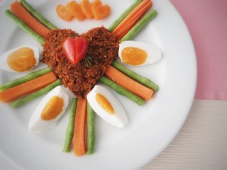 Food heart Thai style