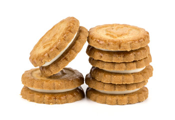 cookies on a white