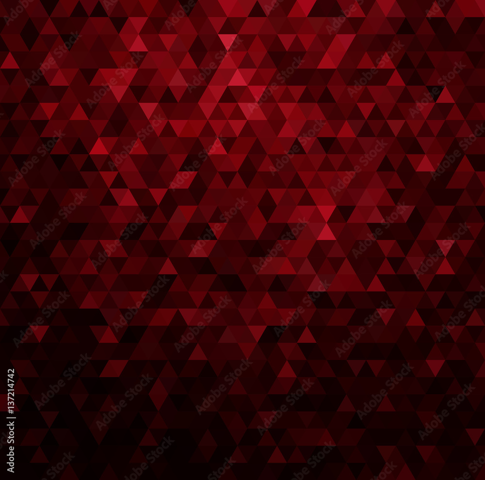 Poster Abstract red colorful vector background