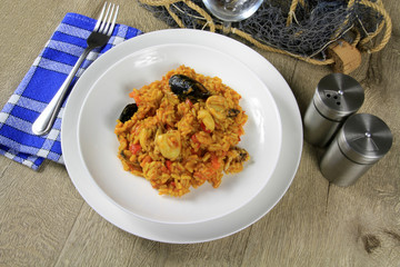 risotto aux fruits de mer