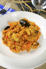 risotto aux fruits de mer