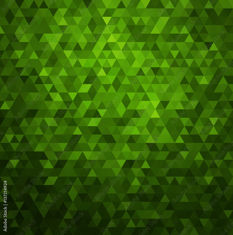 Poster abstract green colorful vector background