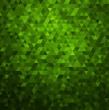 Abstract green colorful vector background