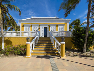 Postamt in der Haupstadt von Bonaire, Kralendijk, Niederländische Antillen, Antillen, Insel Bonaire, Bonaire, Karibik