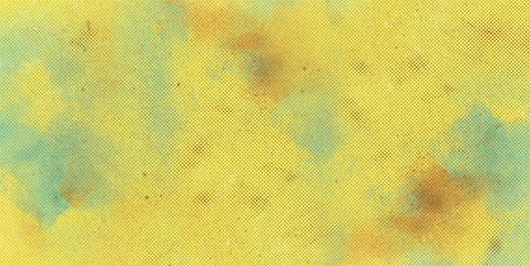 Yellow-green textured background with paint spots point