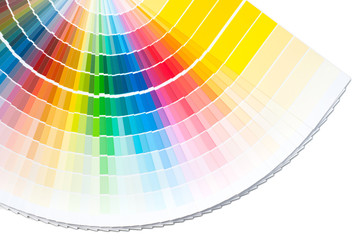 Obraz premium Color palette, guide of paint samples