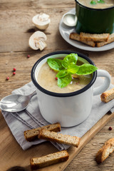Mushroom soup