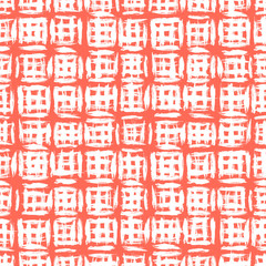 Plaid pattern with crossing watercolor lines.