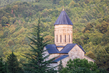 Fototapeta na wymiar Barakoni Ghtismshobeli Church